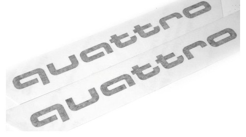 Logo stickers decal quattro - stickers,
